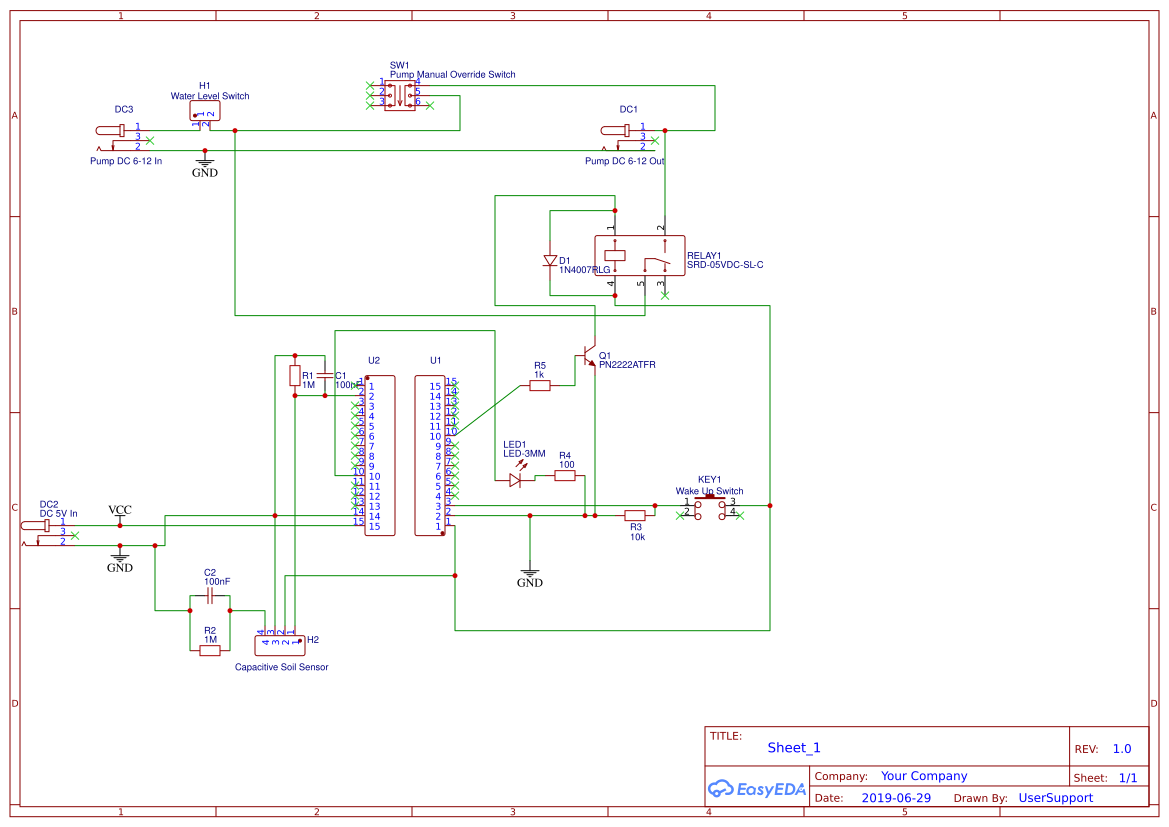 Esp32 Autonomous Watering OSHWLab