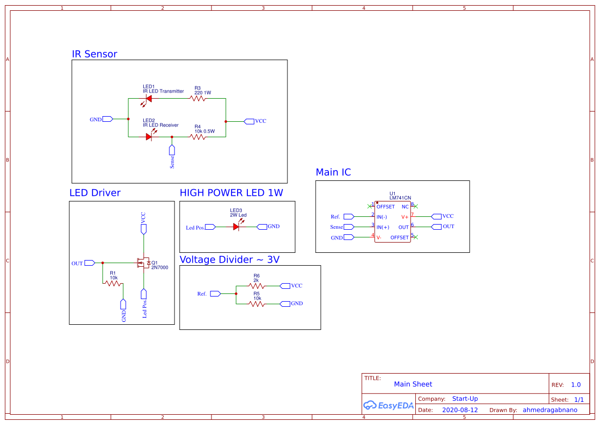 IR + Door - EasyEDA open source hardware lab