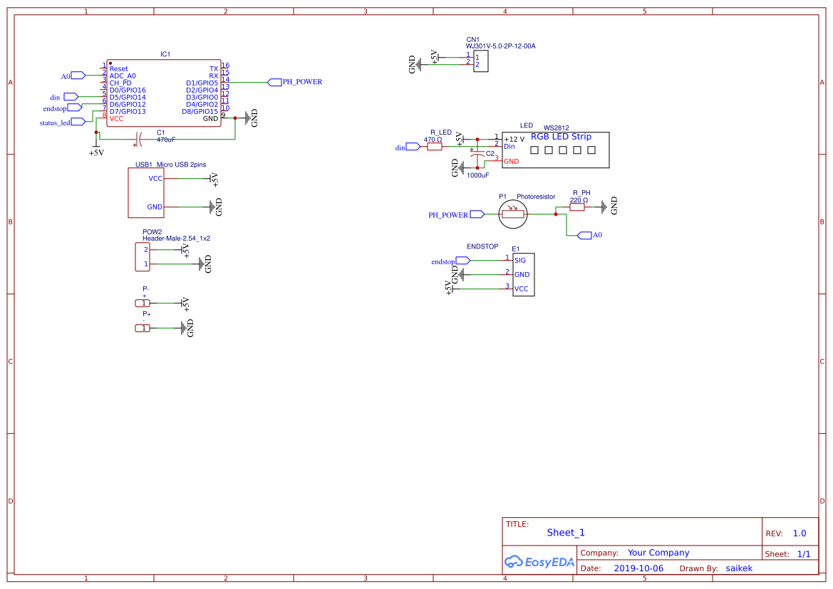 Light MOD - EasyEDA open source hardware lab