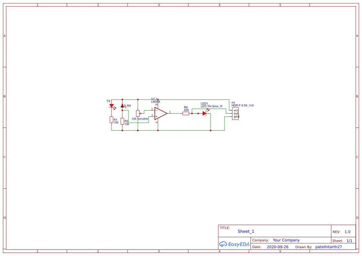 ir module - Platform for creating and sharing projects - OSHWLab
