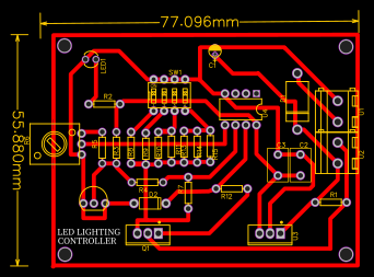 led controller with hip switch - OSHWLab