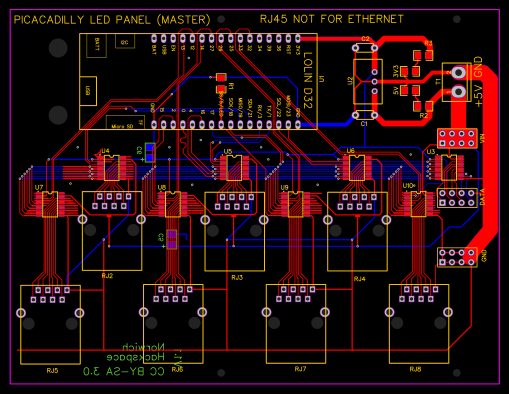 Piccadilly LED Panel - OSHWLab