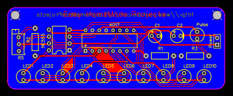 LED Chaser - EasyEDA open source hardware lab