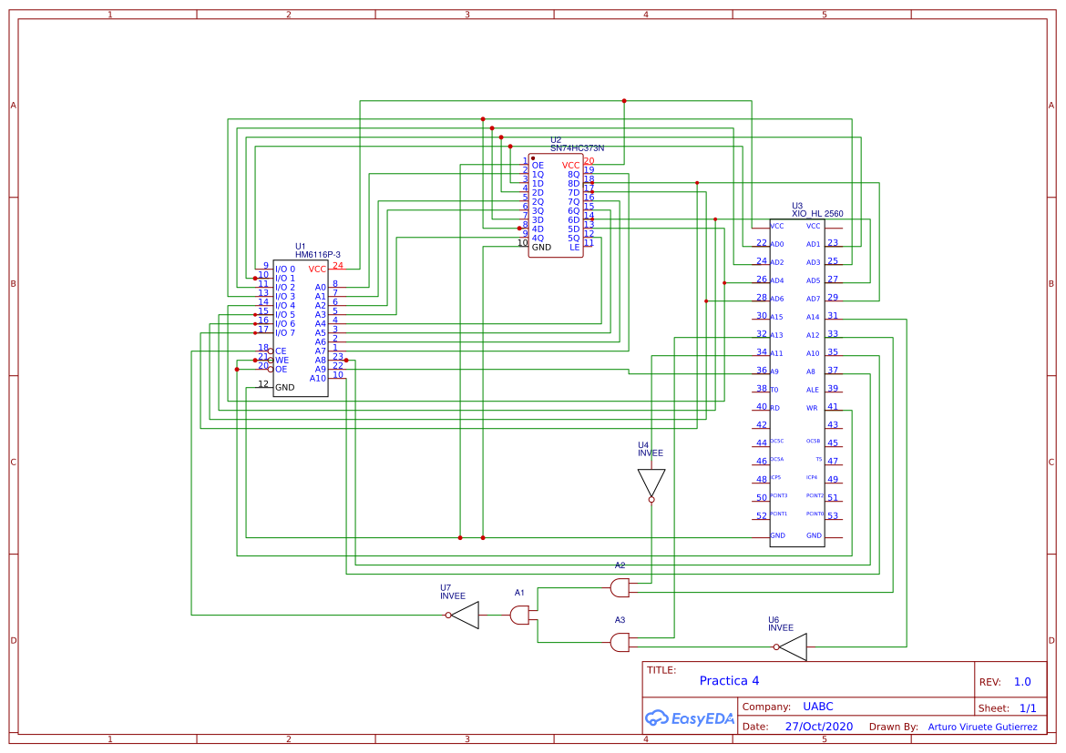 Practica 4 - 1235877 - EasyEDA open source hardware lab