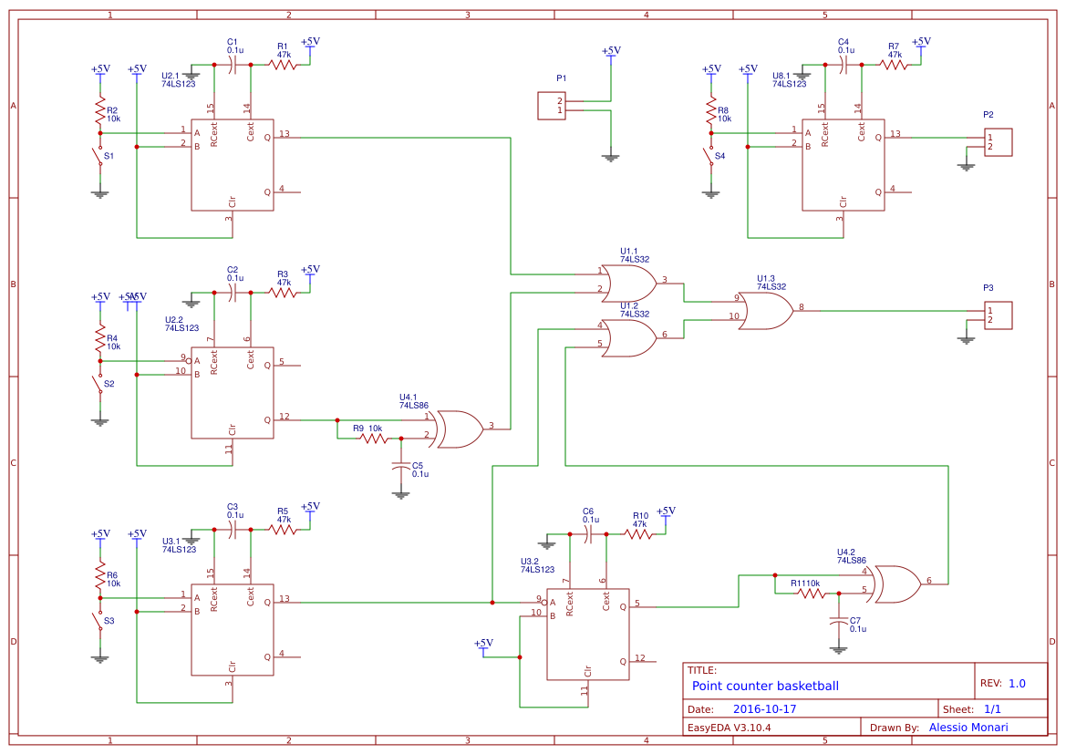 Point Counter basketball OSHWLab