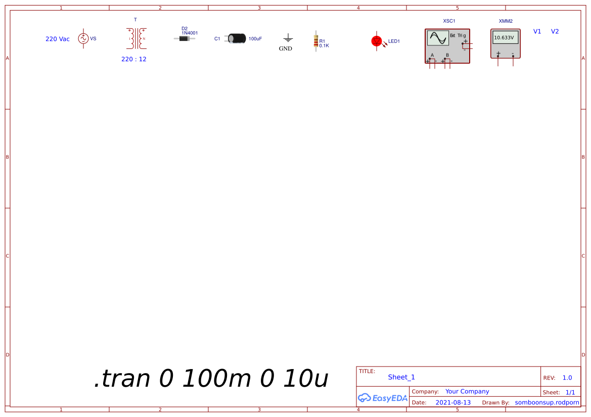 Basic electronic and Measurement - EasyEDA open source hardware lab