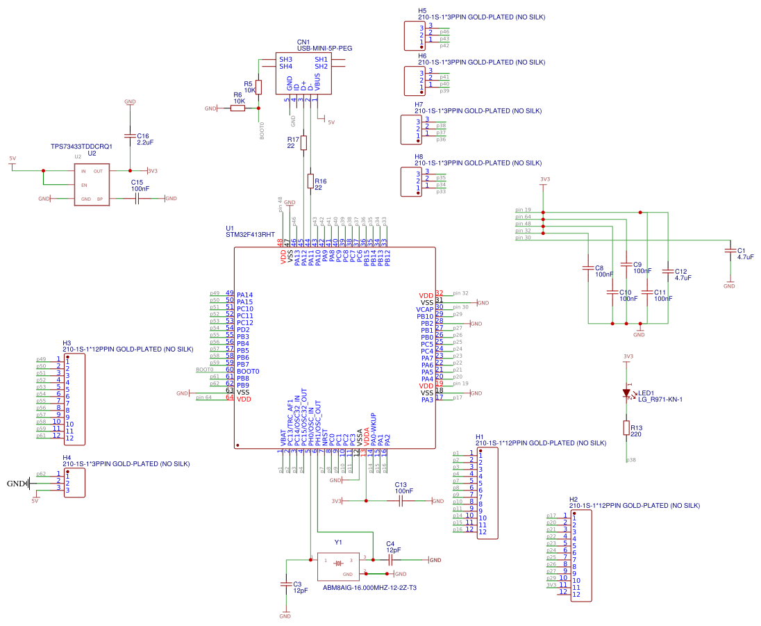 STM32F4Module - EasyEDA open source hardware lab