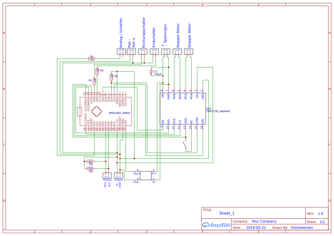 Kamera Slider V1 - EasyEDA open source hardware lab