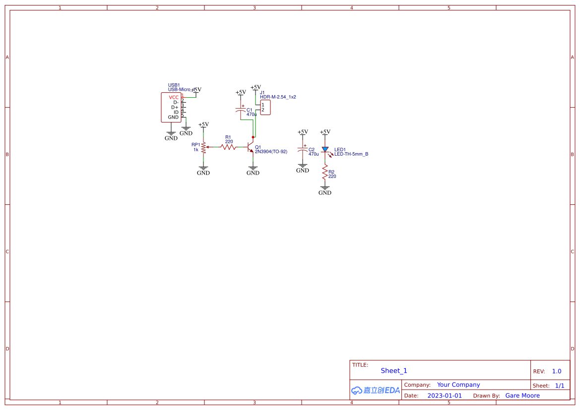 Fan Speed Control Circuit Diagram