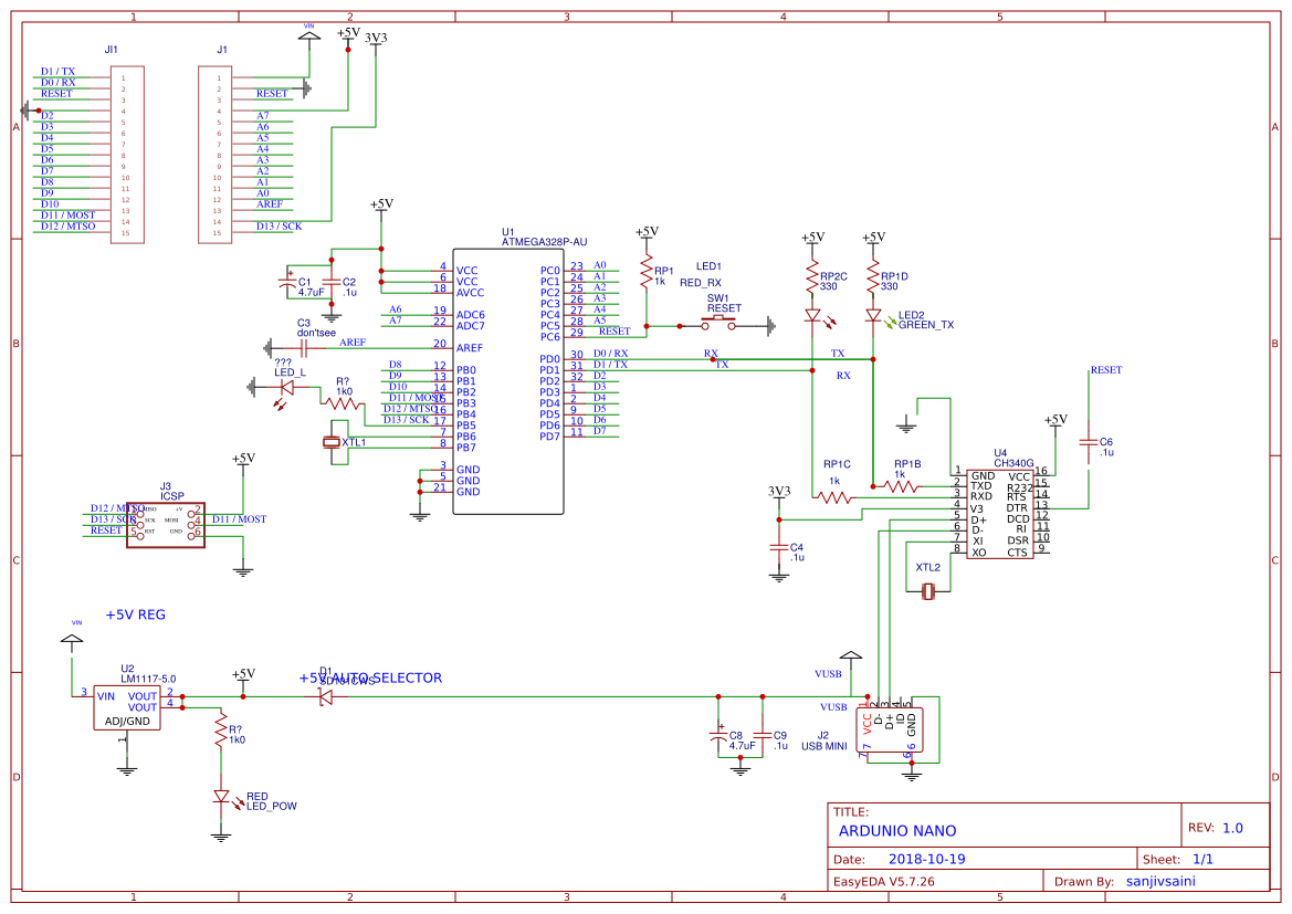Arduino Nano Schematic Pdf