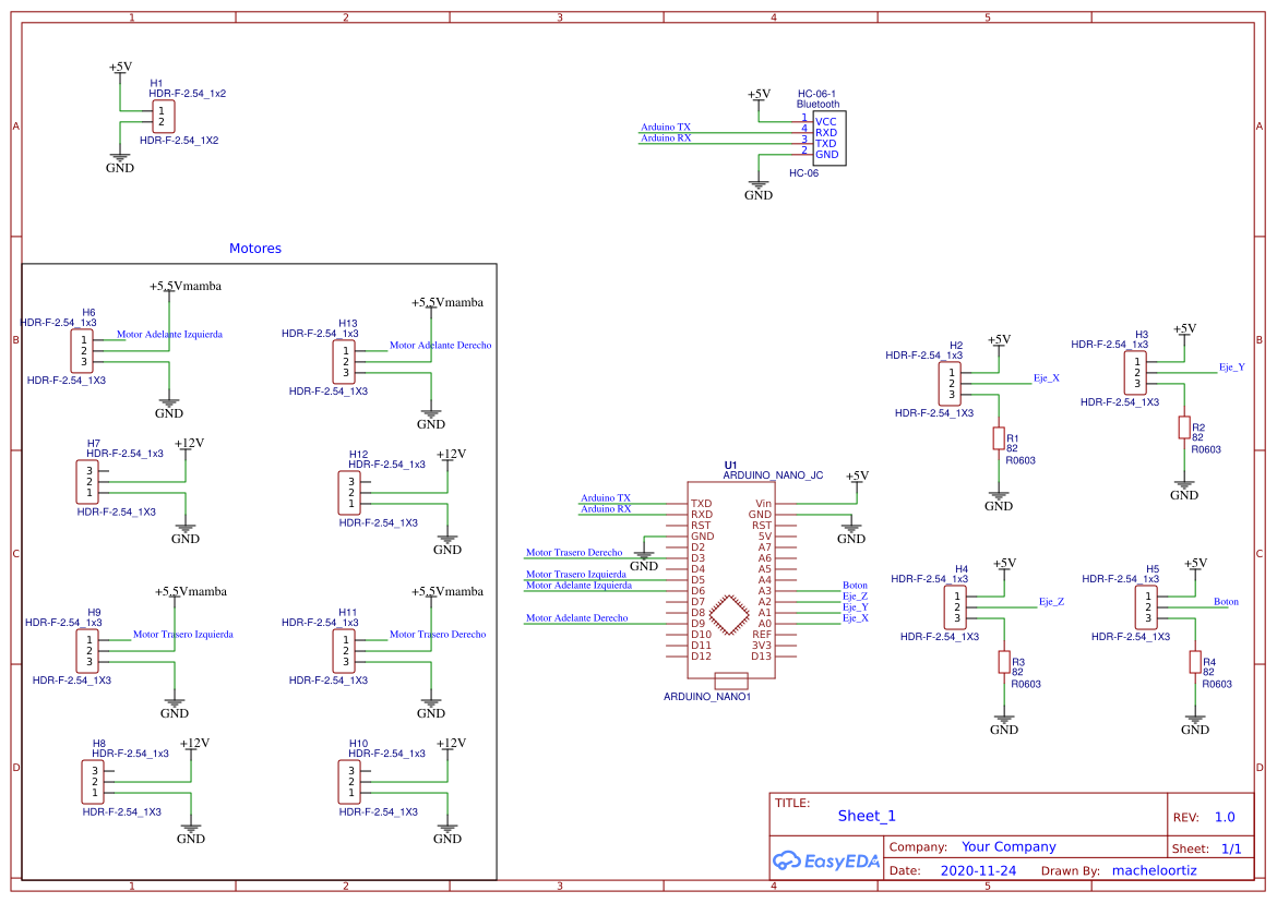 Frequency counter with PIC16F628A Circuit EasyEDA