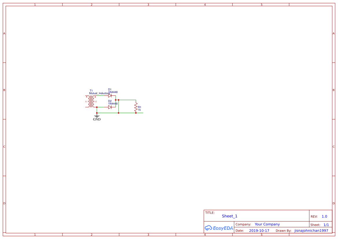 test 101 - EasyEDA open source hardware lab