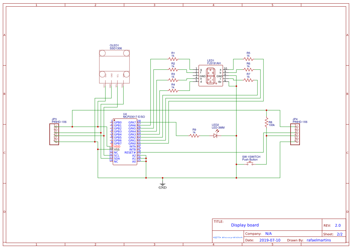 Smart Clock using ESP8266 - EasyEDA open source hardware lab