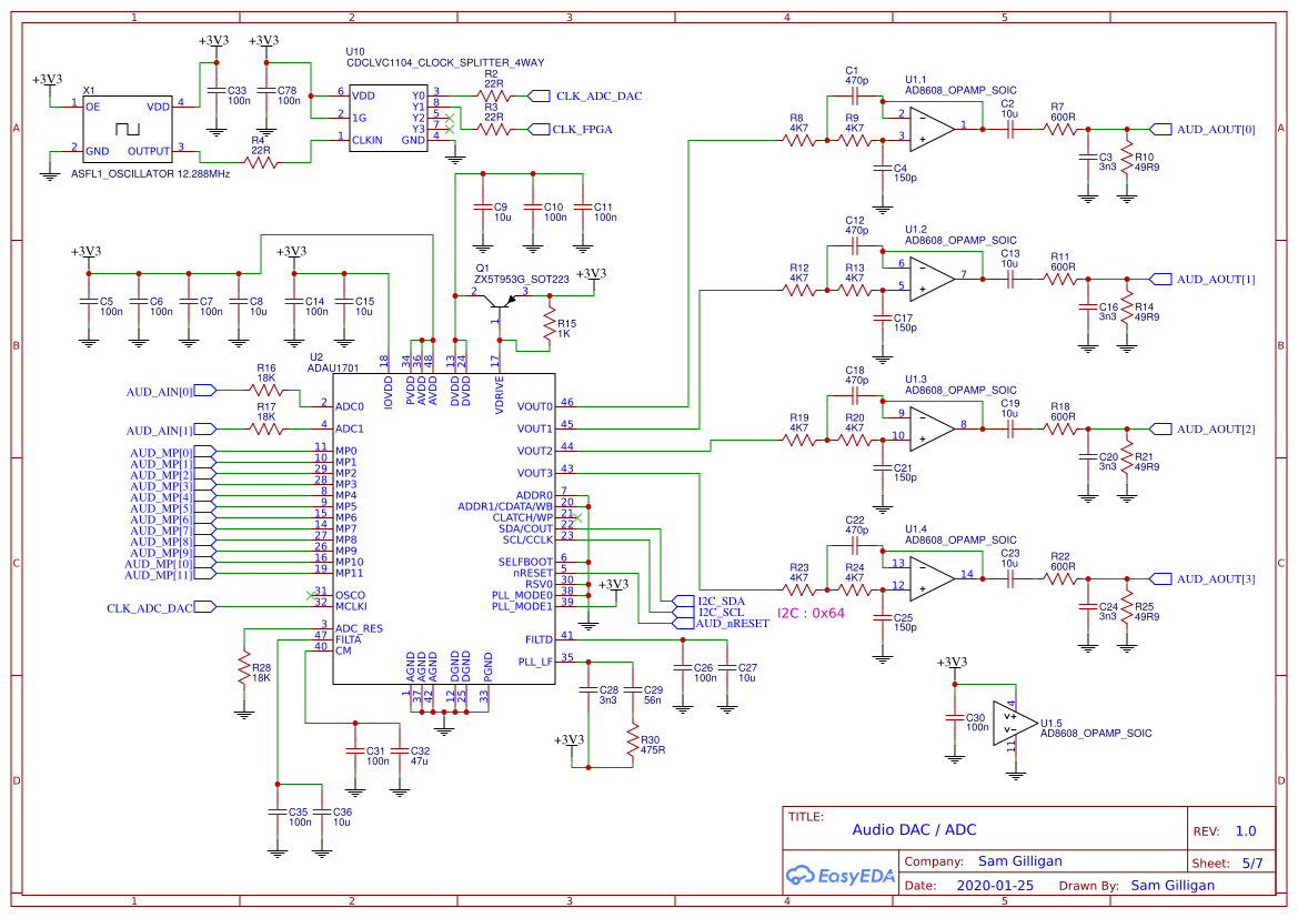 USB_Audio_Interface_Test_Board - EasyEDA open source hardware lab