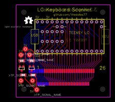 Keyboard Scanner - Platform for creating and sharing projects - OSHWLab