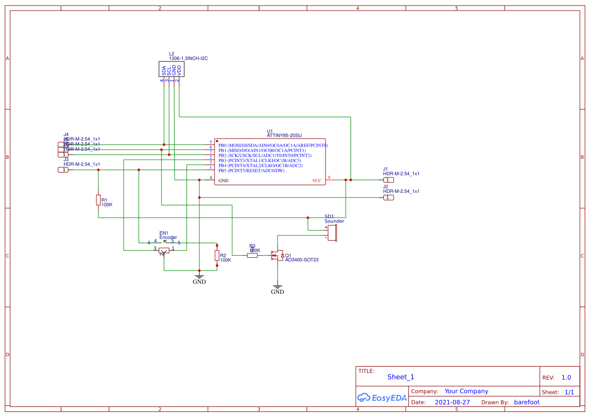 EggTimer - EasyEDA open source hardware lab