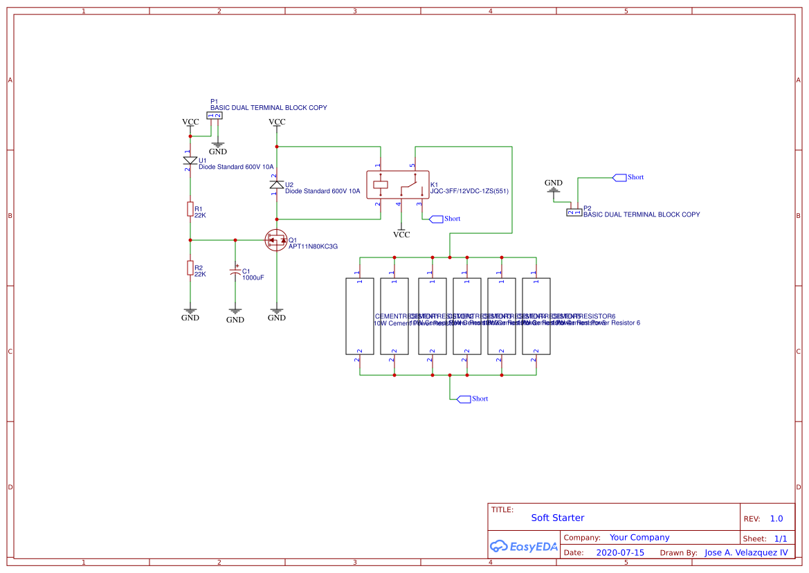 Soft Starter OSHWLab