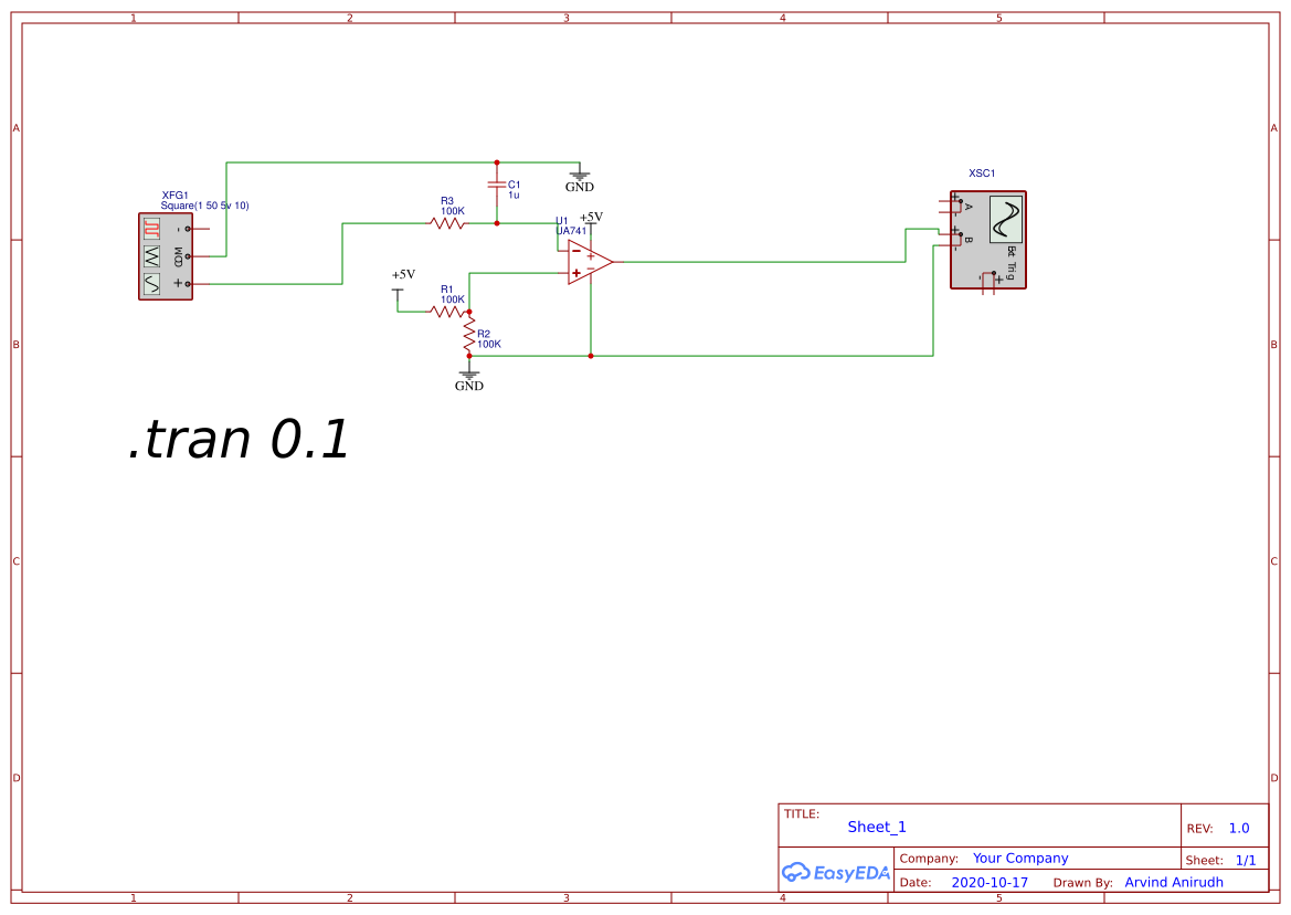 test simuation1 - EasyEDA open source hardware lab