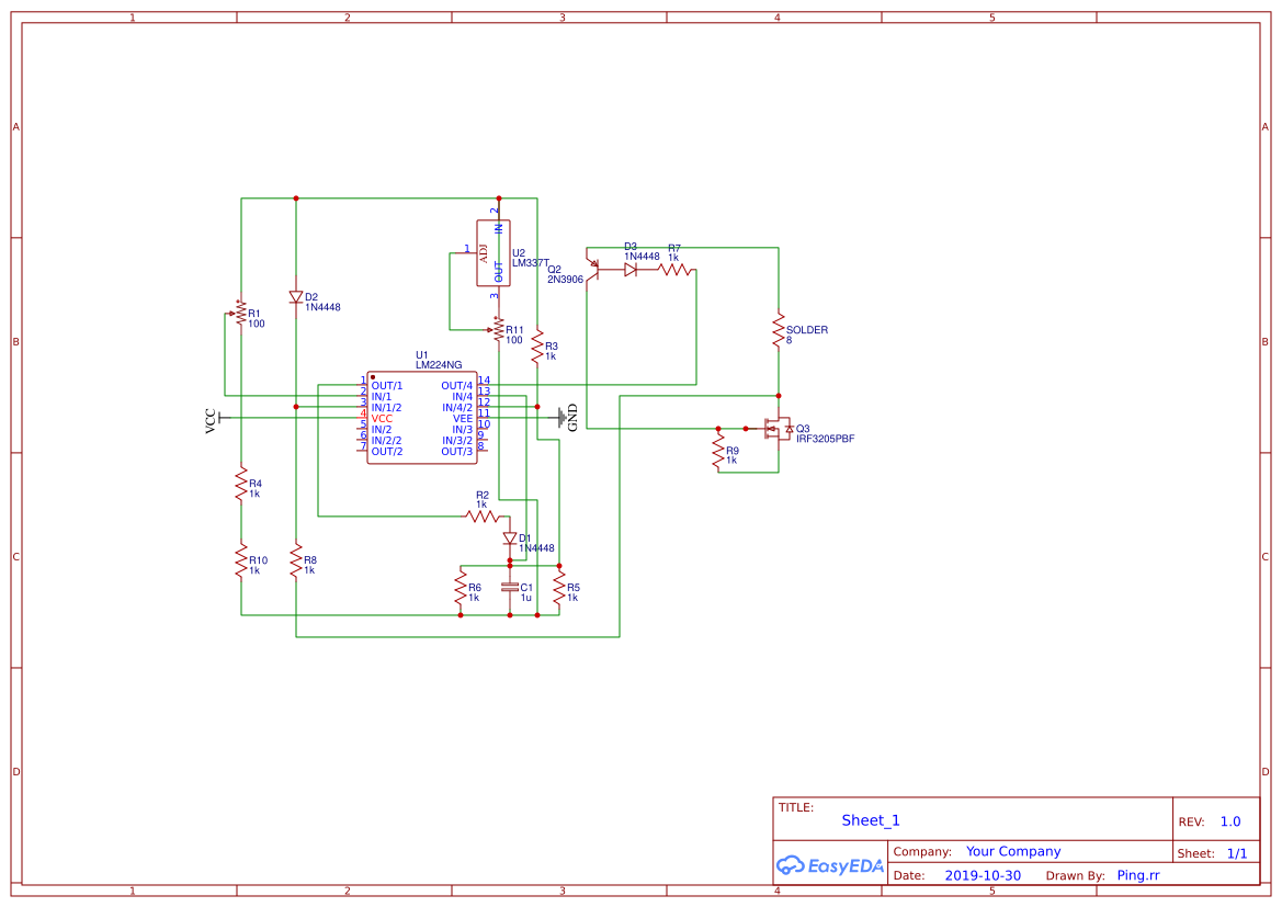 Solder_control EasyEDA open source hardware lab