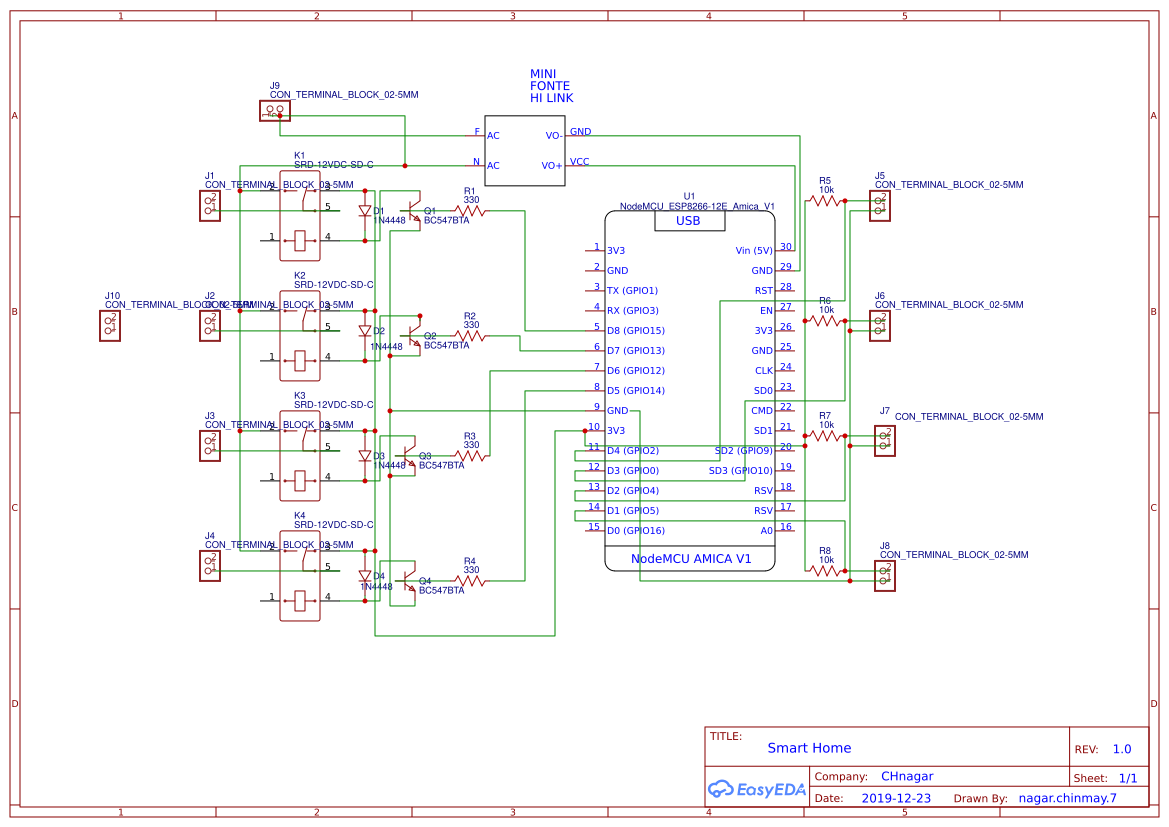Smart Home - EasyEDA open source hardware lab