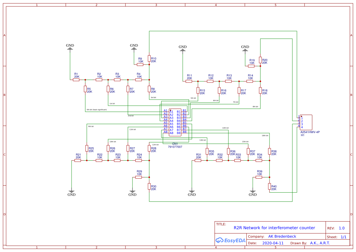 R2R Network PCB 1.0 - EasyEDA