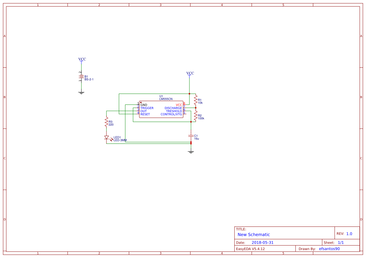 LM 555 PRUEBA 1 - EasyEDA open source hardware lab
