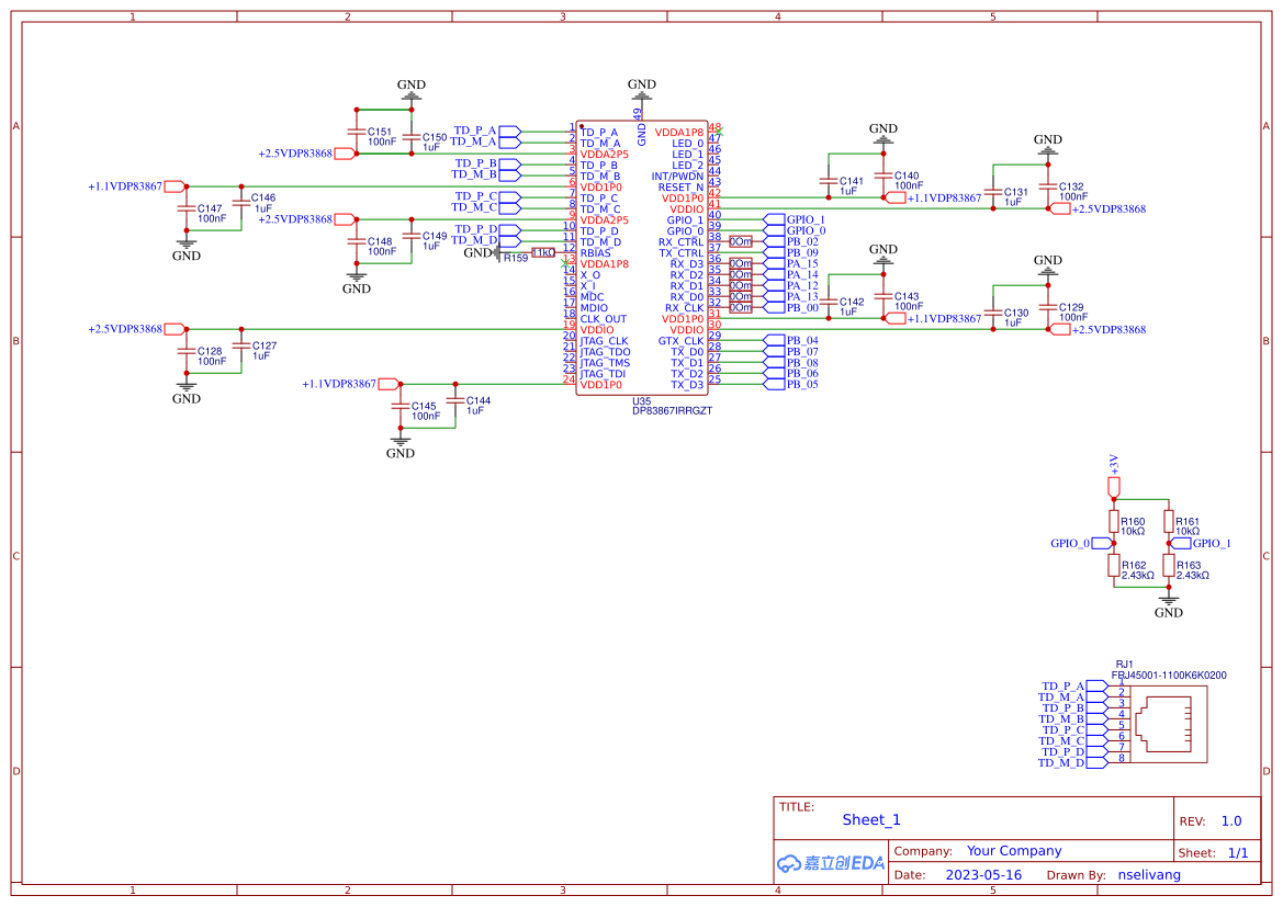 Цифра - EasyEDA open source hardware lab