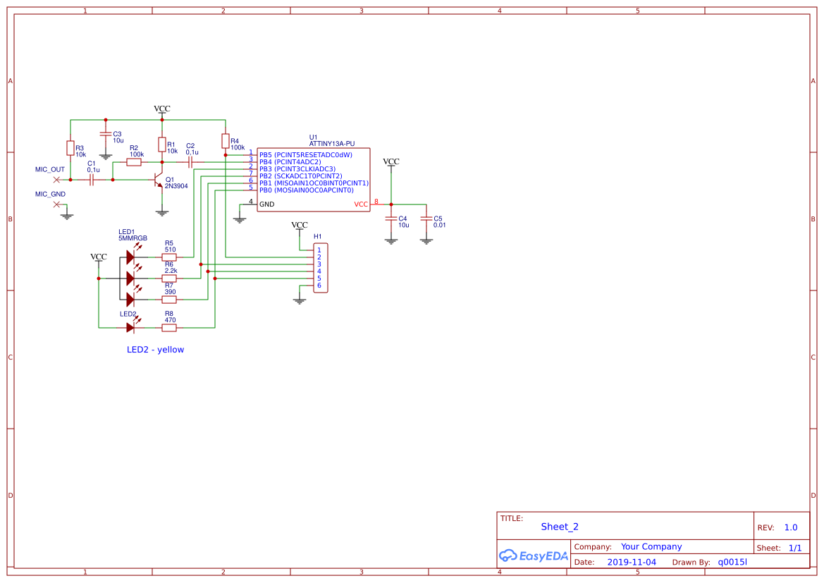 microphone toy - EasyEDA open source hardware lab