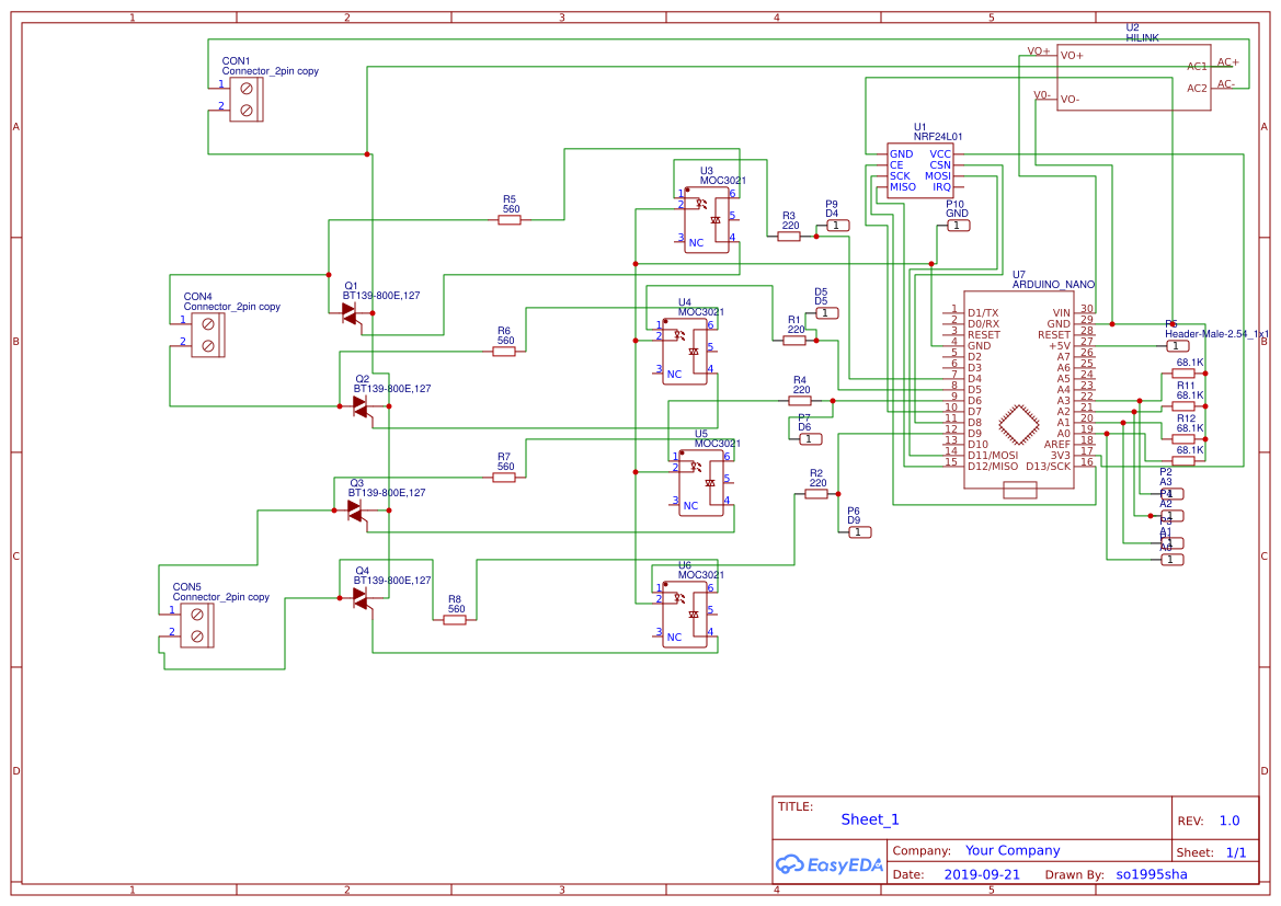 NRF_TRIAC_ARDUINO - Platform for creating and sharing projects - OSHWLab