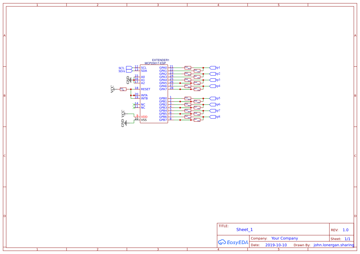 Integrated Circuit Tester v4 EasyEDA open source hardware lab