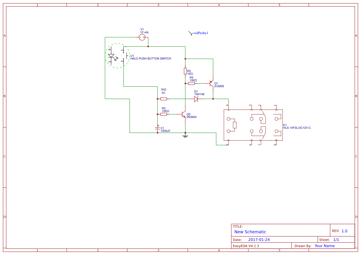 Doorbell relay EasyEDA open source hardware lab