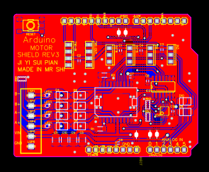 Arduino Motor Shield - OSHWLab