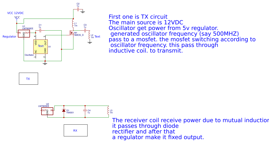 Wireless charging equvalent circuit for project notebook pad - EasyEDA ...