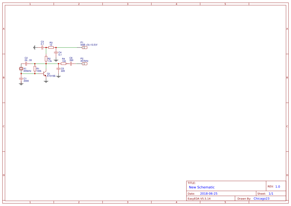 Generator 455kHz - EasyEDA open source hardware lab