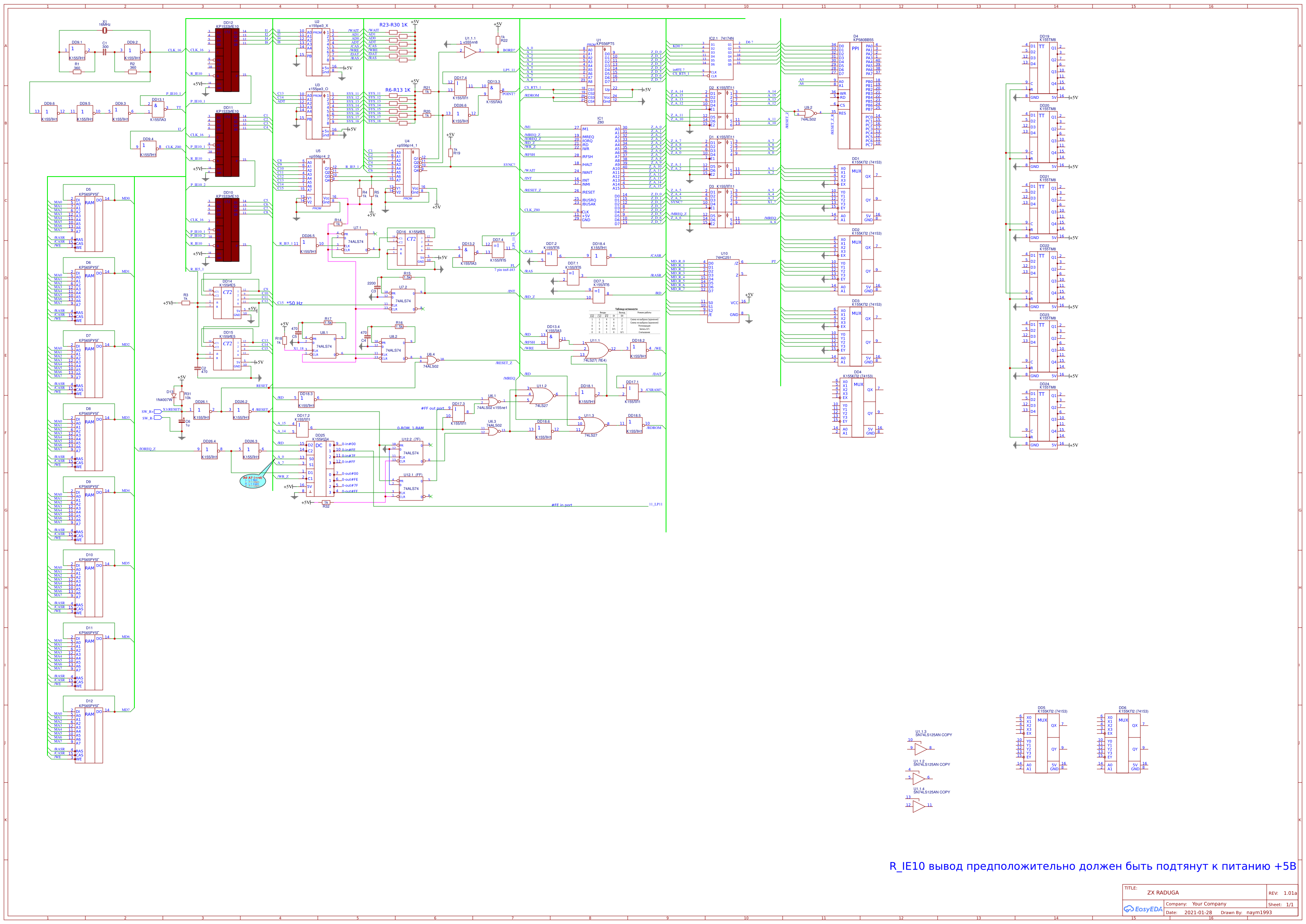 RADOGA v0.02 - EasyEDA open source hardware lab