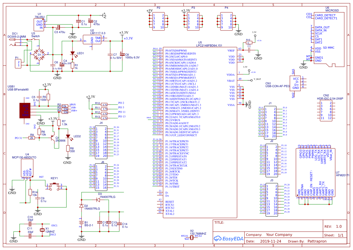 MSGEQ7Arduino NanoLM3915 Graphic Equalizer With Mosfets EasyEDA
