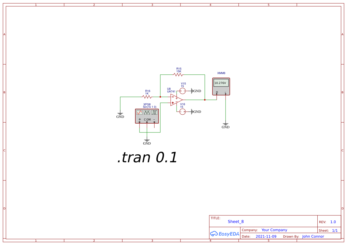 Experiment 10 - EasyEDA open source hardware lab