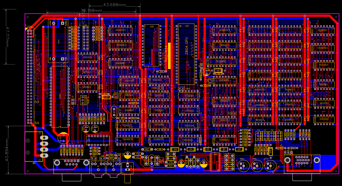 zx spectrum 128+++ - OSHWLab