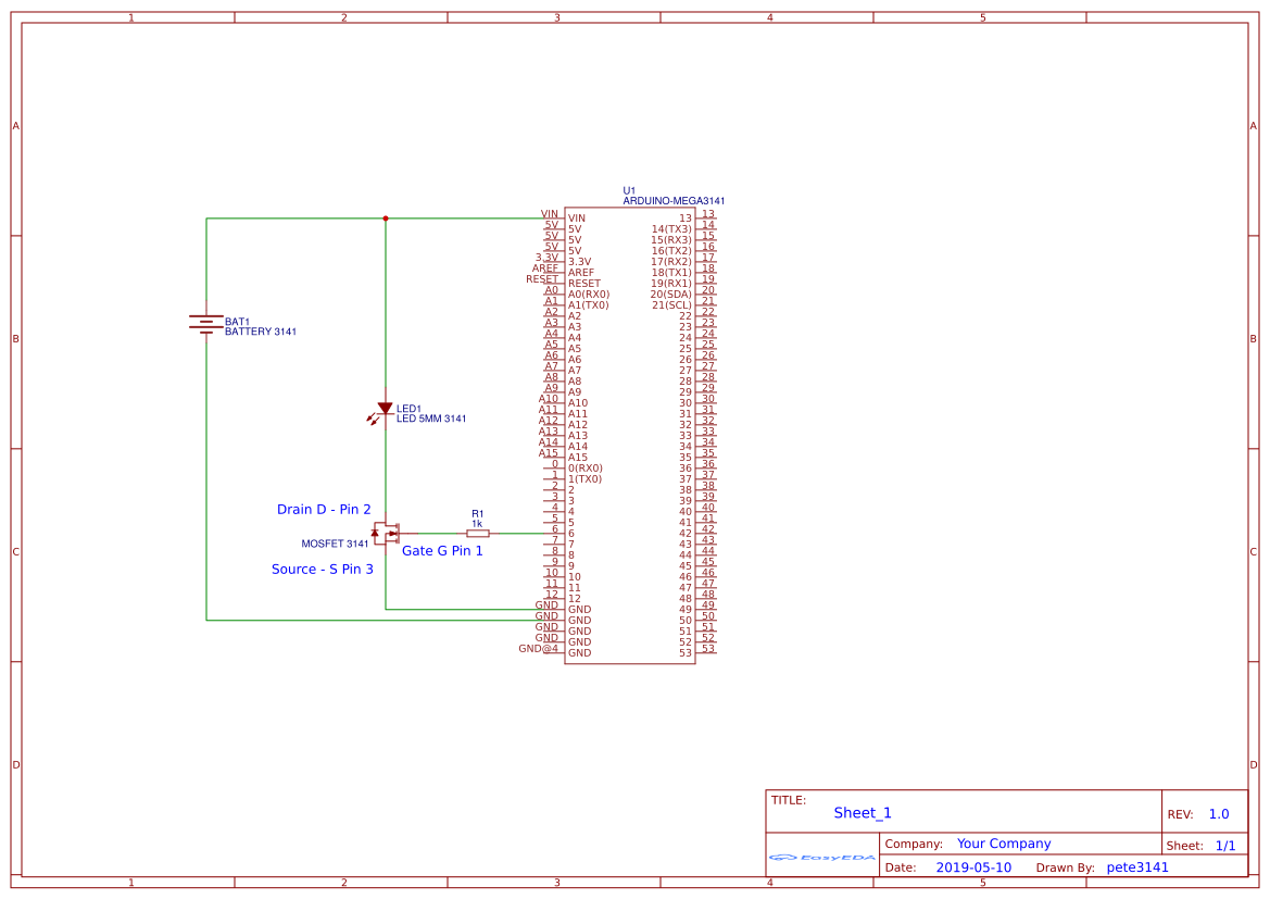 ArduinoMosfetLED - EasyEDA open source hardware lab