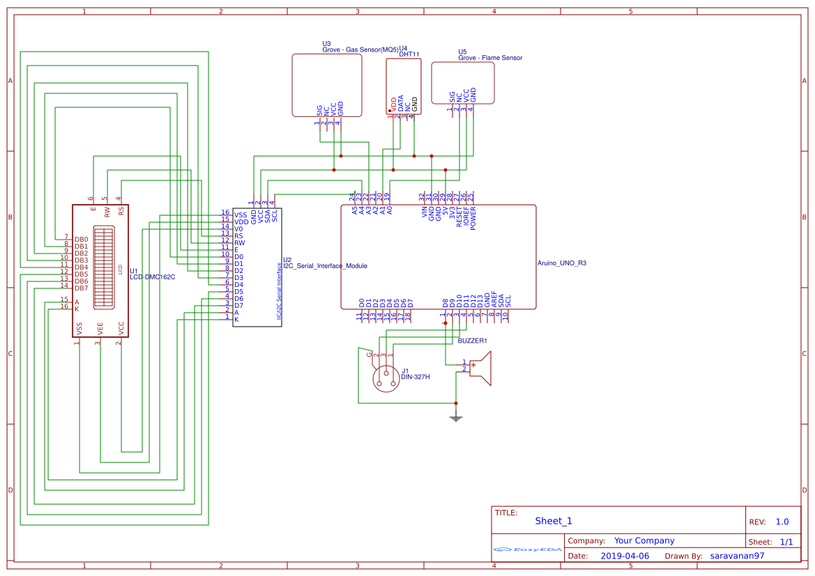 Platform for creating and sharing projects Circuit Diagram