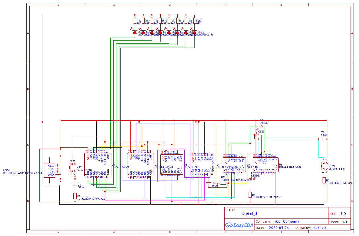 Fibonacci calculator oshwlab