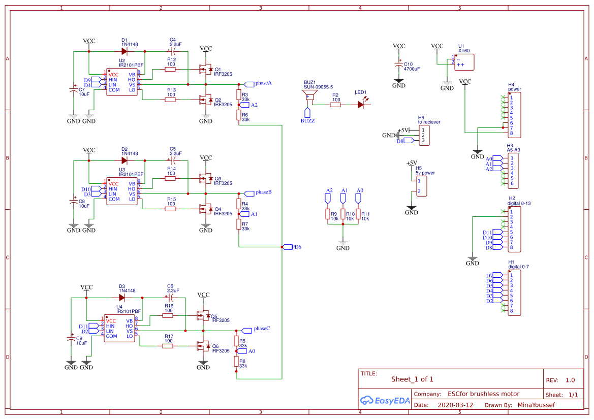 escforbrushless - EasyEDA open source hardware lab
