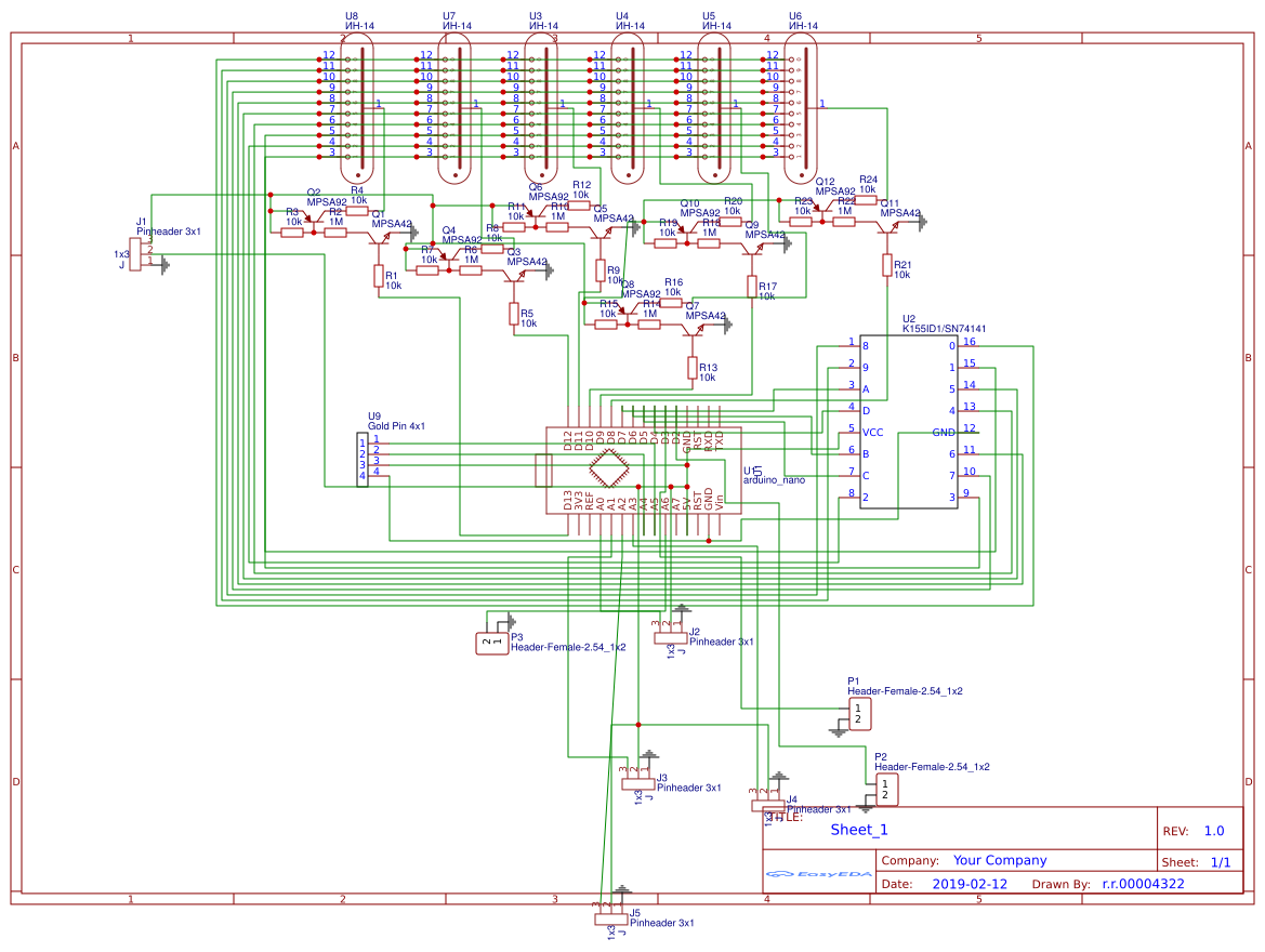 IN-14 - EasyEDA open source hardware lab