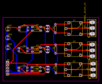 4 relay - OSHWLab
