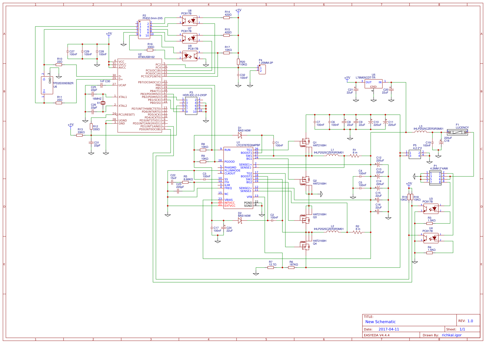 DC-DC 10-16 to 19v8A copy - EasyEDA open source hardware lab