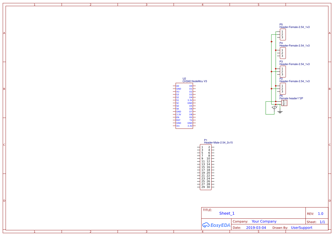 Node mcu robt arms esp8266 - EasyEDA open source hardware lab