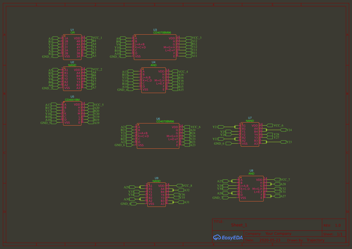 Logics Gates Modules - OSHWLab
