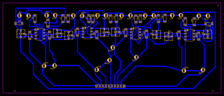 8 channel IR module array - EasyEDA open source hardware lab