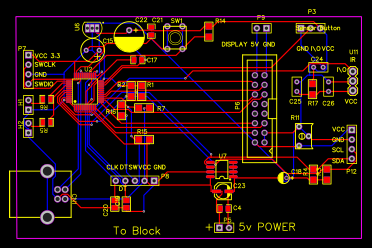 Intel block AMP stm32 stm32f103c8t6 Wersion - EasyEDA open source ...