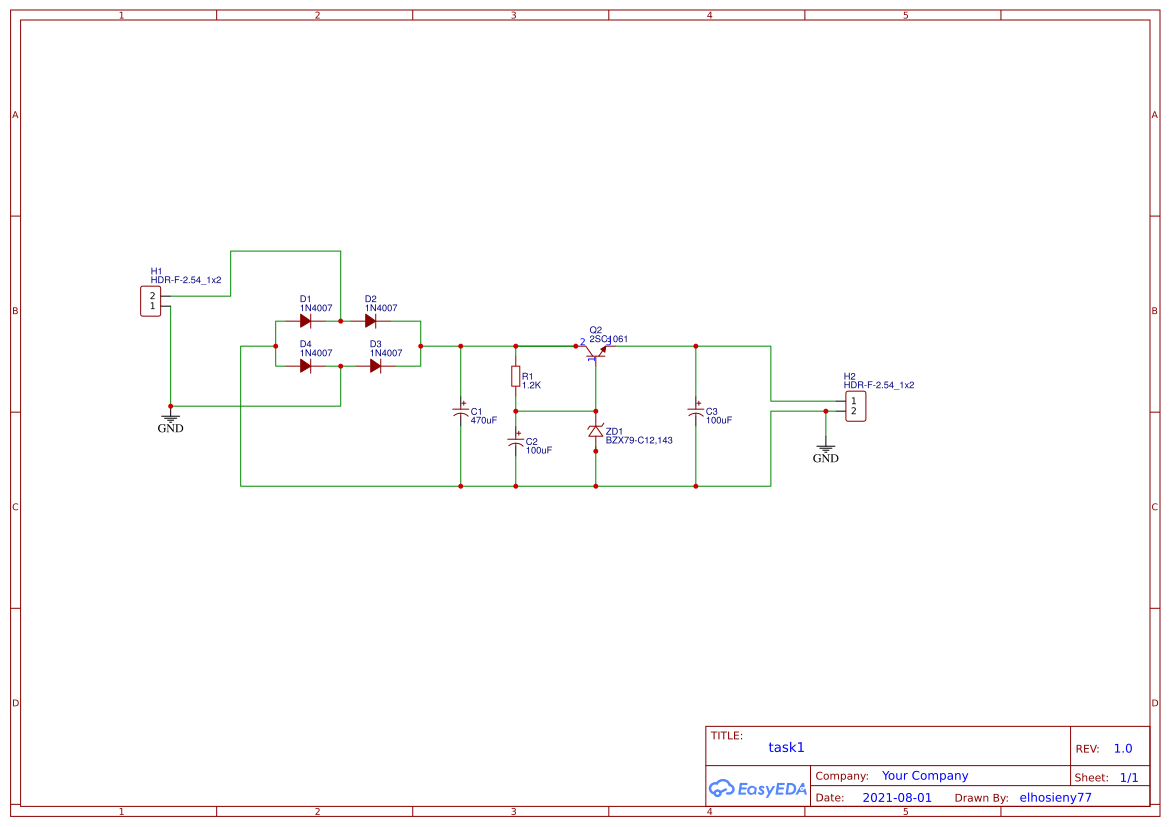 task1 - EasyEDA open source hardware lab